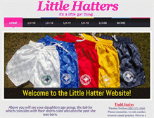 Tablet Screenshot of littlehatters.com